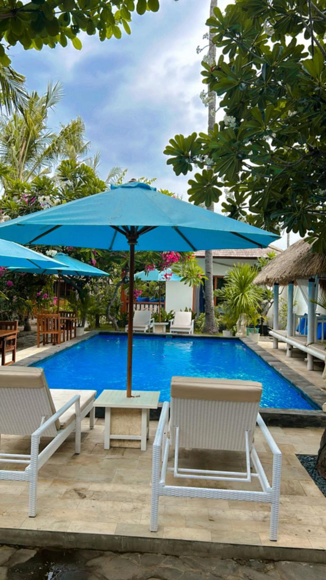 Unzipp Bungalows Gili Air Esterno foto