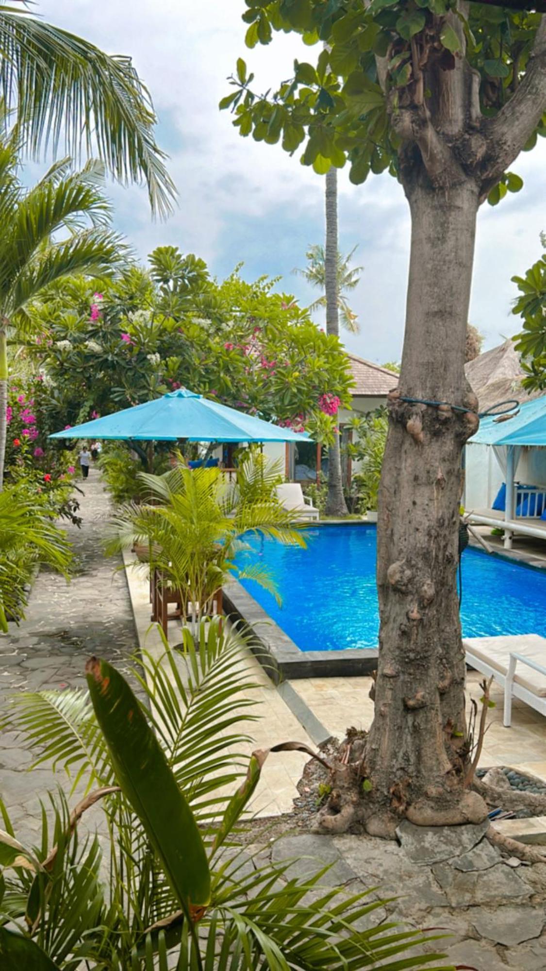 Unzipp Bungalows Gili Air Esterno foto