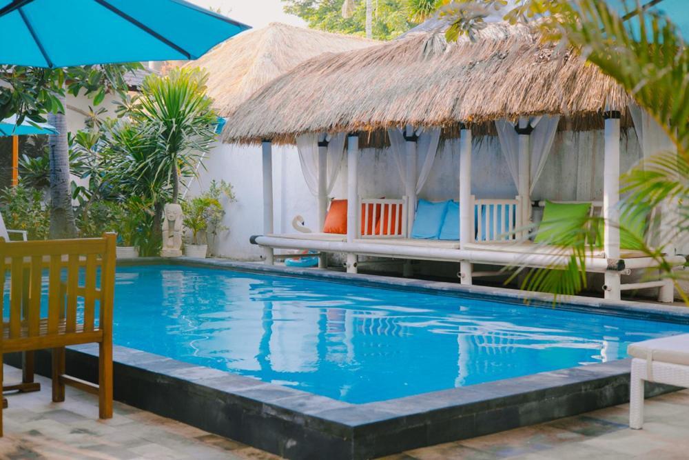 Unzipp Bungalows Gili Air Esterno foto