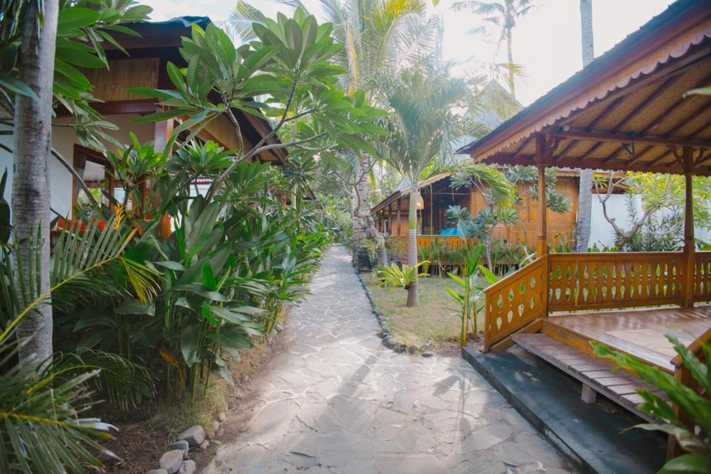 Unzipp Bungalows Gili Air Esterno foto