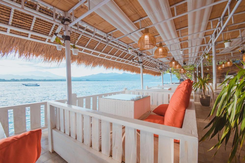 Unzipp Bungalows Gili Air Esterno foto