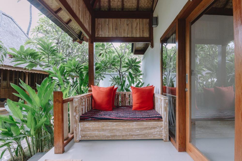 Unzipp Bungalows Gili Air Esterno foto