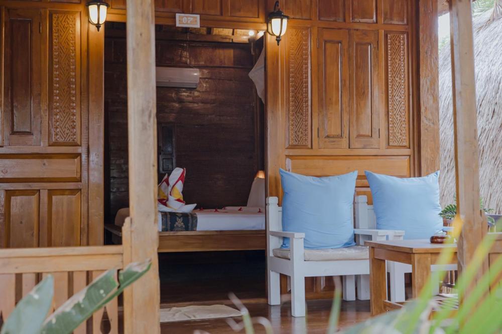 Unzipp Bungalows Gili Air Esterno foto
